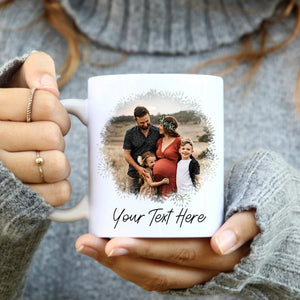Custom Family Photo And Text Mug, Personalized Photo Mug, Custom Family Mug, Custom Photo Mug, Custom Birthday Gift