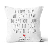 Gift for Dad, Dad Birthday Gift, Funny Dad Pillow, Fathers Day Gift from Daughter, Funny Dad Gift