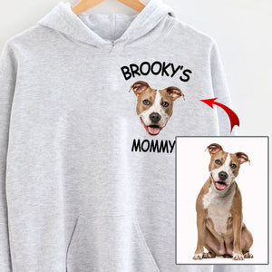 Pitbull's Mom Hoodie, Dog Mom Gift, Dog Mom Shirt, Mother's Day Dog Mommy Gift, Dog Mom Hoodie