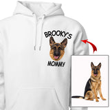 German Shepherd's Mom Hoodie, Dog Mom Gift, Dog Mom Shirt, Mother's Day Dog Mommy Gift, Dog Mom Hoodie