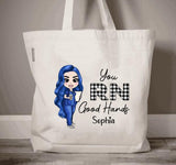 RN Nurse Personalized Tote Bag, Registered Nurses Gifts, RN Nurse Bag, Nurse Tote Bag, Nurse Gifts, RN Nurse Gifts Ideas