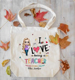 Teacher Back To School Tote Bag, Teacher Gift, Teacher Tote Bag, Back to School Gifts