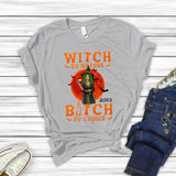 Personalized Halloween Witch Premium Shirt, Witch By Nature, B*tch By Choice Halloween Girls, Gift For her