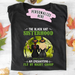 Personalized Up To 3 Witches Friend Sister Premium Shirt, Best Friend Gift