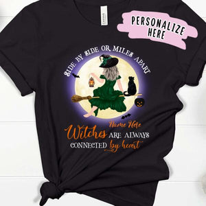 Personalized Halloween Witch Premium Shirt, Halloween Witch Shirt, Halloween Witch Tee