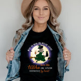 Personalized Halloween Witch Premium Shirt, Halloween Witch Shirt, Halloween Witch Tee