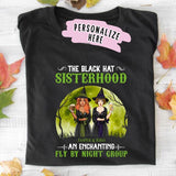 Personalized Halloween Witch Friends Premium Shirt, Gift For Hallowen Party, Gift For Sister Friend