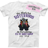 Personalized Witch Happy Halloween Shirt, The Black Hat Sisterhood Halloween Shirt, Best Friend Gift