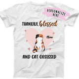 Personalized Cat Thanksgiving Premium Shirt, Gift For Cat Lovers