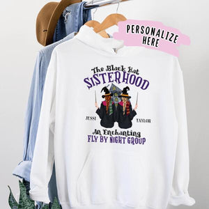 Personalized Witch Happy Halloween Hoodie, Best Friend Gift