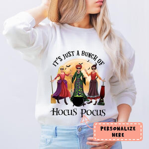 Personalized Halloween Witches Quote Sweatshirt