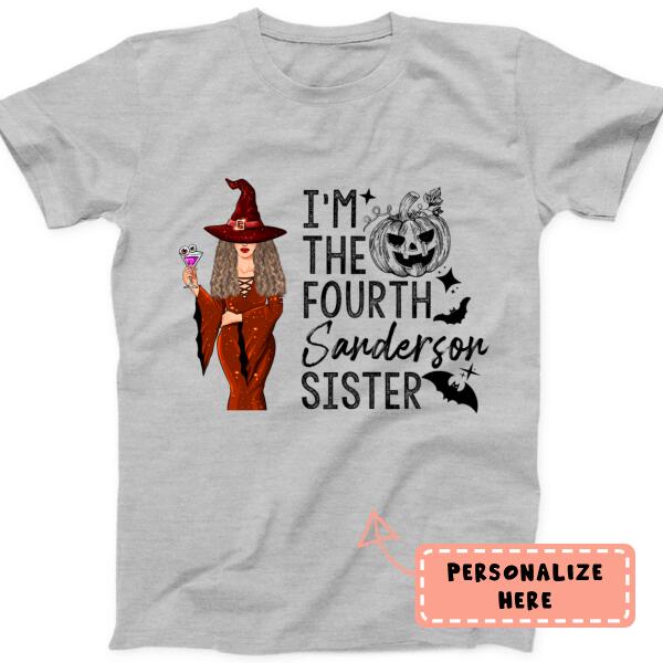 Personalized Halloween Witch Premium Shirt