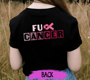 Personalized Team Breast Cancer Awareness Fu*k Cancer T-Shirt, Breast Cancer Awareness Month Shirt