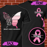 Personalized Team Breast Cancer Awareness Month T-Shirt