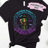 Personalized Witchy Birthday Gift For Woman T-Shirt, October Birthday Gift , October Birthday Shirt