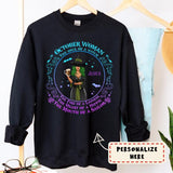 Personalized Witchy Birthday Gifts Sweatshirt, October Birthday Gift, October Birthday Sweatshirt