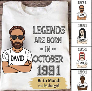 Personalized Birthday Gifts T-Shirt, 30th Birthday Gift Ideas For Men, 30th Birthday Gift For Him Tees