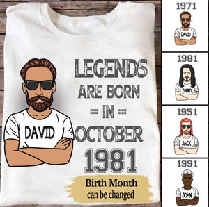 Personalized Birthday Gifts T-Shirt, Birthday Gift For Men, Birthday Tees