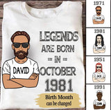 Personalized Birthday Gifts T-Shirt, Birthday Gift For Men, Birthday Tees