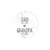 Personalized Dad Grandpa Est Ornament, Pregnancy Announcement, Future Grandpa Gifts, Christmas Gift, Fathers Day Gift