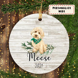 Personalized Goldendoodle Dog Memorial Ceramic Ornament Gift, Loss Dog Gift, Dog Sympathy Gifts, Pet Remembrance Gifts, Pet Bereavement Gifts, Christmas Gift