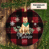Personalized Pitbull Dog Memorial Ceramic Ornament Gift, Loss Dog Gift, Dog Sympathy Gifts, Pet Remembrance Gifts, Pet Bereavement Gifts, Christmas Gift