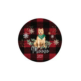 Personalized Pitbull Dog Memorial Ceramic Ornament Gift, Loss Dog Gift, Dog Sympathy Gifts, Pet Remembrance Gifts, Pet Bereavement Gifts, Christmas Gift