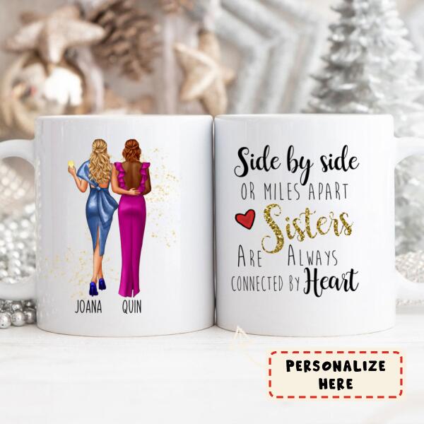 Personalized Best Friend Coffee Mug, Soul Sisters Gift, Friend Gift, Party Girls, Birthday Gift