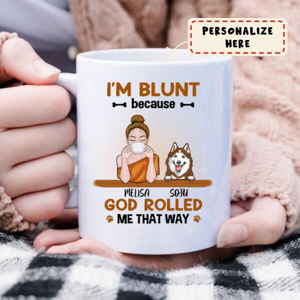 Personalized Fall Dog Mom Coffee Premium Mug, Gift For Dog Lovers