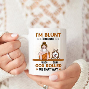 Personalized Fall Dog Mom Coffee Premium Mug, Gift For Dog Lovers