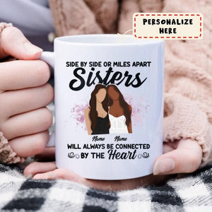 Personalized Bestie Sisters Quote Premium Coffee Mug, Gift For Friends