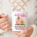 Personalized Dog Mom Fall Season Coffee Mug, Dog Mom Mug, Dog Mom Gift, Gift For Dog Lovers