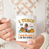 Personalized Teacher Fall Season Coffee Mug, Teacher Mug, Teacher Cup, Gift For Teacher