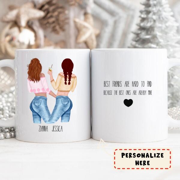 Personalized Best Friend Mug, Friendship Quote, Sister Gift, Best Friend Gift, Birthday Gift For Her