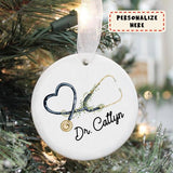 Personalized Stethoscope NHS, Doctor Ornament,  Nurse Ornament, Hospital Staff Ornament, Christmas Gift, Keepsake Gift