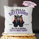 Personalized Witch Happy Halloween Pillow, Best Friend Gift