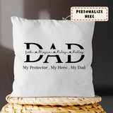 Fathers Day Gift, Dad Pillow, Gift for Dad, Pillow for Dad,Gift for Father, Dad Gifts from Kids, Dad Gifts from Daughter, Personalized Dad Gifts Pillow