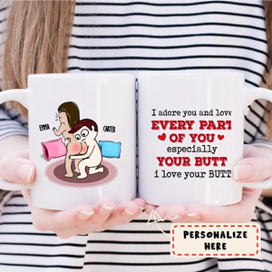 Personalized Funny Mug, Gift For Her, Anniversary Gift For Girlfriend, Wife, Custom Anniversary Mug