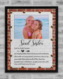 Soul Sister Canvas, Best Friend Definition Wall Art , Gift For Best Friend, Bestie Personalized Canvas