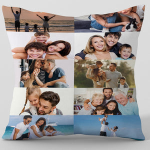 Personalised Photo Collage Pillow with Cushion, Photo Collage Pillow, Customised Pillow with Cushion, Personalized Photo Pillow
