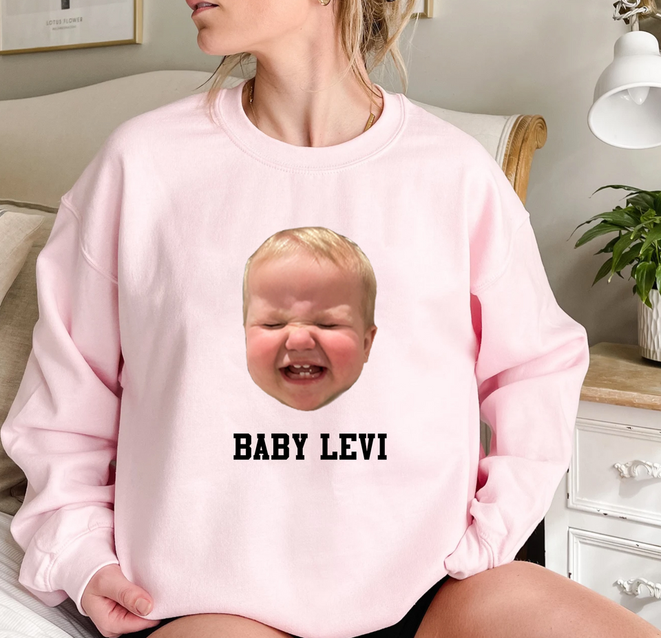 Funny Custom Face Sweatshirt for Women, Birthday Gift Sweatshirt, Cute Birthday Gift