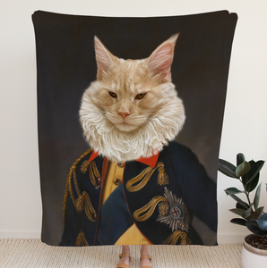 Custom Pet Blanket, Royal Pet Blanket, Gift Pet Blanket Regal, Loss Of Pet Gift Blanket, Pet Loss Gift, Dog Cat Passed Away, King Queen Pet Blanket