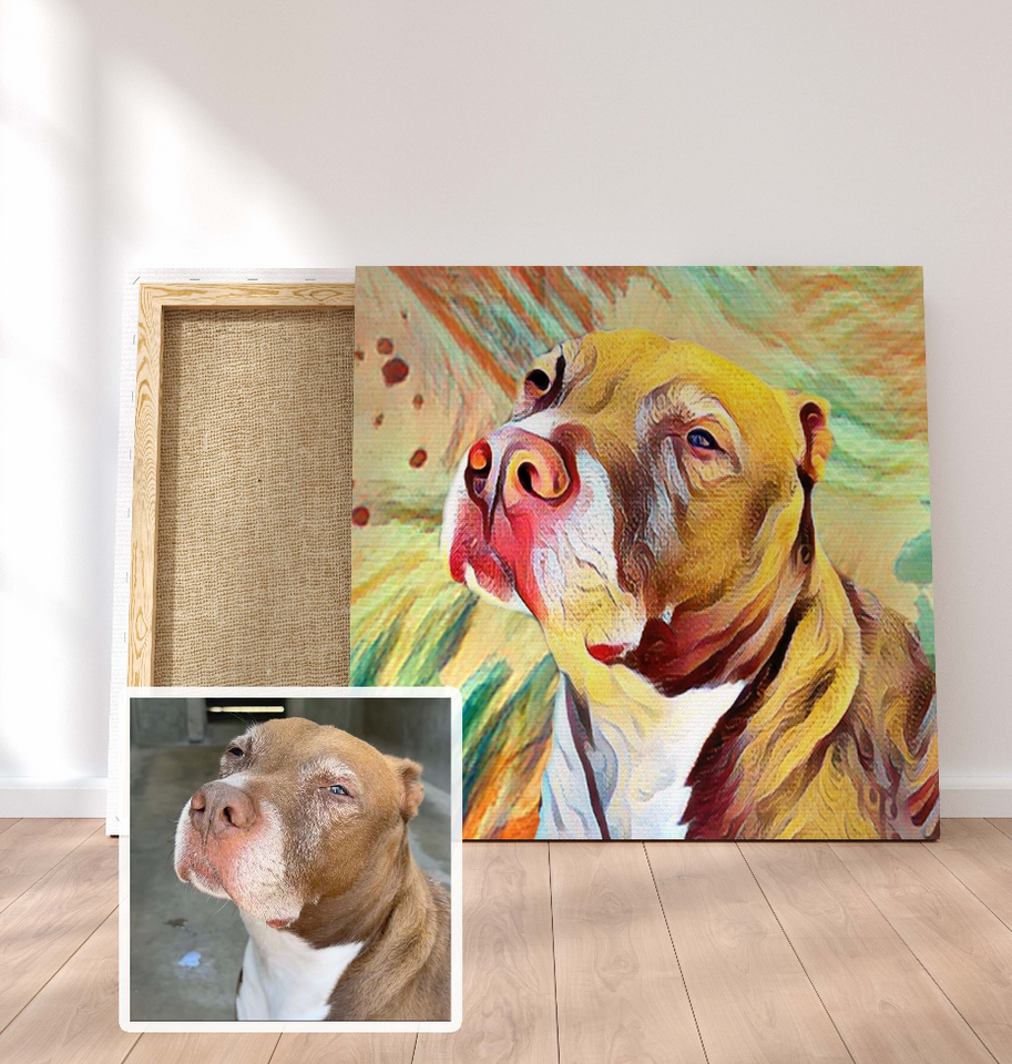 Custom Pet Canvas, Custom Pet Portrait, Pet Portrait Canvas, Dog canvas, Custom Dog Portrait, Custom Pet Painting Print, Custom Dog Painting Print