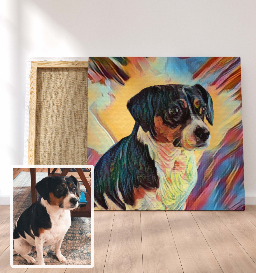 Custom Pet Canvas, Custom Pet Portrait, Pet Portrait Canvas, Dog canvas, Custom Dog Portrait, Custom Pet Painting Print, Custom Dog Painting Print