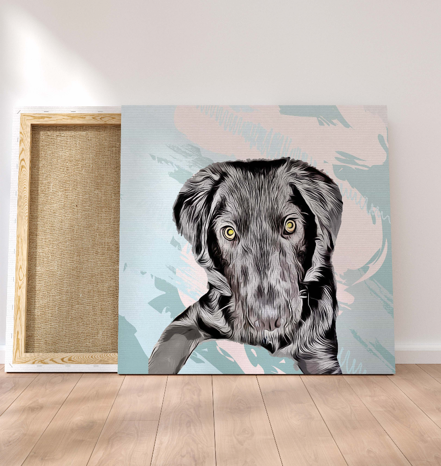 Custom Pet Canvas, Custom Pet Portrait, Pet Portrait Canvas, Dog canvas, Custom Dog Portrait, Custom Pet Painting Print, Custom Dog Painting Print