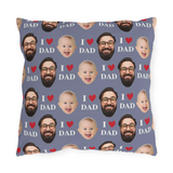 Personalized Pillow for Dad, Dad Pillow, I Love Dad Pillow, Gift for Dad Pillow
