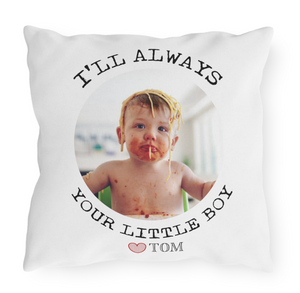Personalized Gift for Mom Pillow from Kids, Pillow for Mom with Kids Name & Photo, Mom Pillow