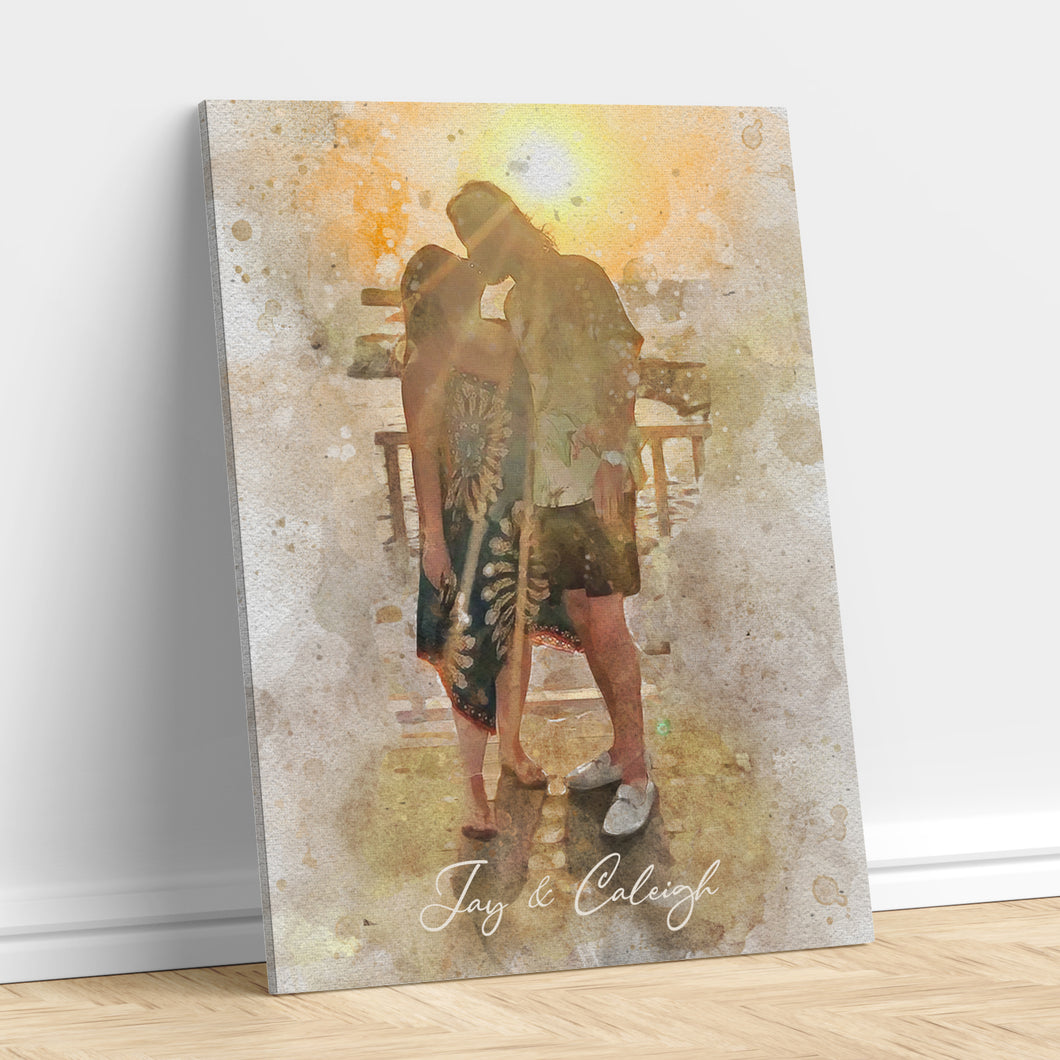 Valentine Gift For Couple, Valentine Day Gift For Him Her, Valentine Portrait