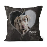 Pet Loss Gift, Dog Sympathy Gifts, Loss Of Pet Gift,Pet Sympathy Gifts, Loss Dog Gift Personalized Suede Throw Pillow