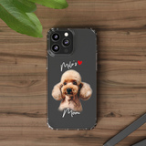 Custom Dog Mom Dog Face Personalized Phone Case Dog Mom Gift Your Dog on Phone Case Pet Dog Lovers Gift